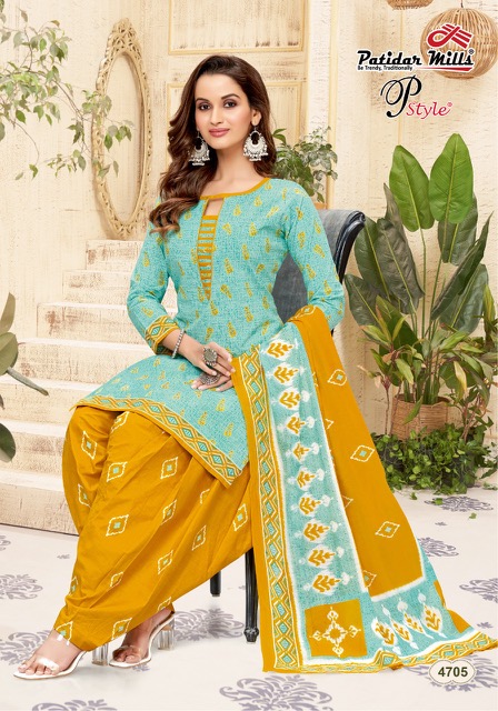 Cotton dress clearance material latest design